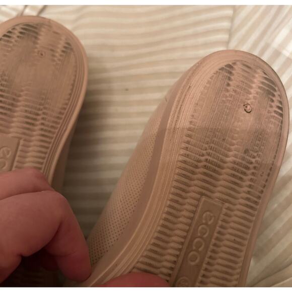 Ecco Barentz Rose Dust Nubuck Leather Slip On flats Size 39EU (8.5 - 9) - Picture 5 of 6